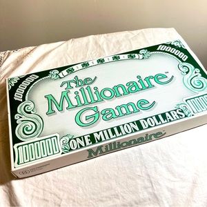 VTG The Millionaire Game Board Game Henco Civic Fundraising 80’s Jim Thorpe PA